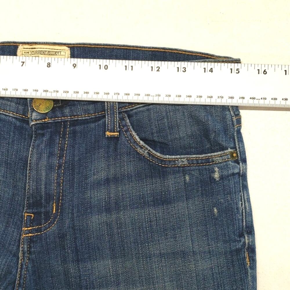 Current Elliott Panhandler Patchwork Jeans Women'… - image 8